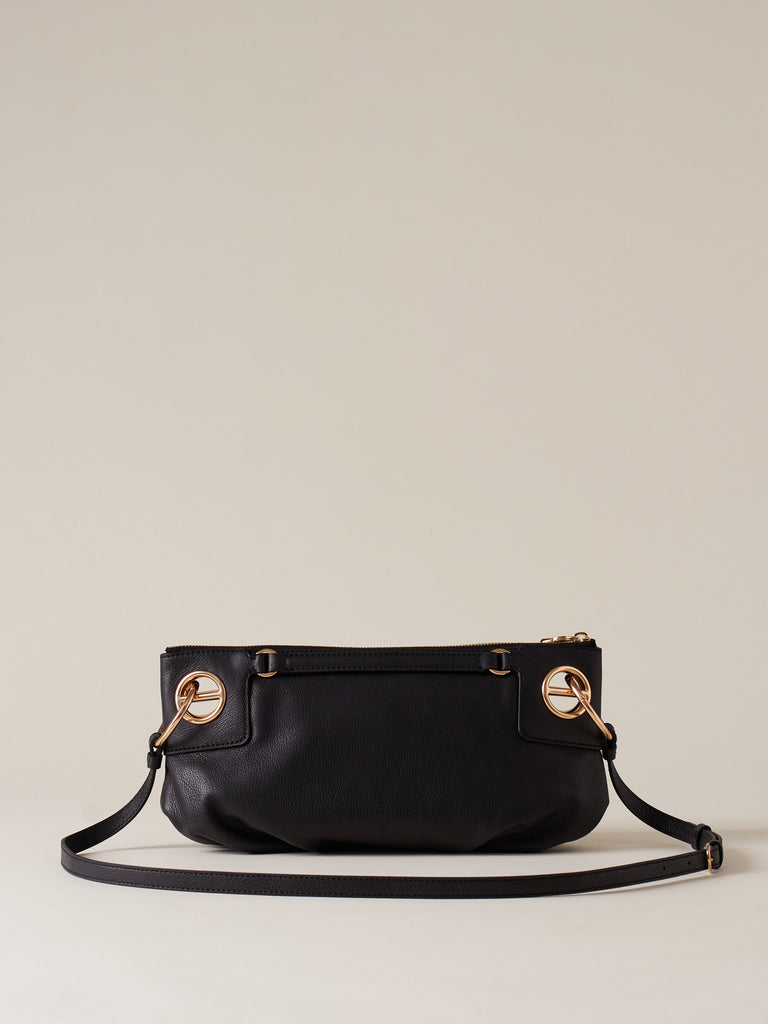 Leather Shoulder bag - LONDON SHOULDER BAG SMALL - Borbonese