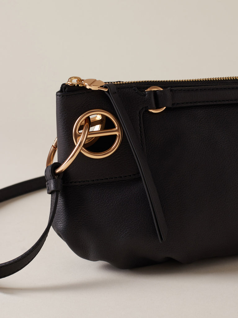 Leather Shoulder bag - LONDON SHOULDER BAG SMALL - Borbonese