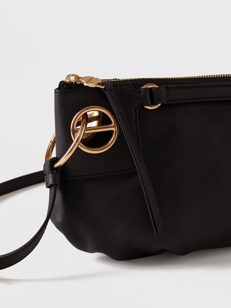 Leather Shoulder bag - LONDON SHOULDER BAG SMALL - Borbonese