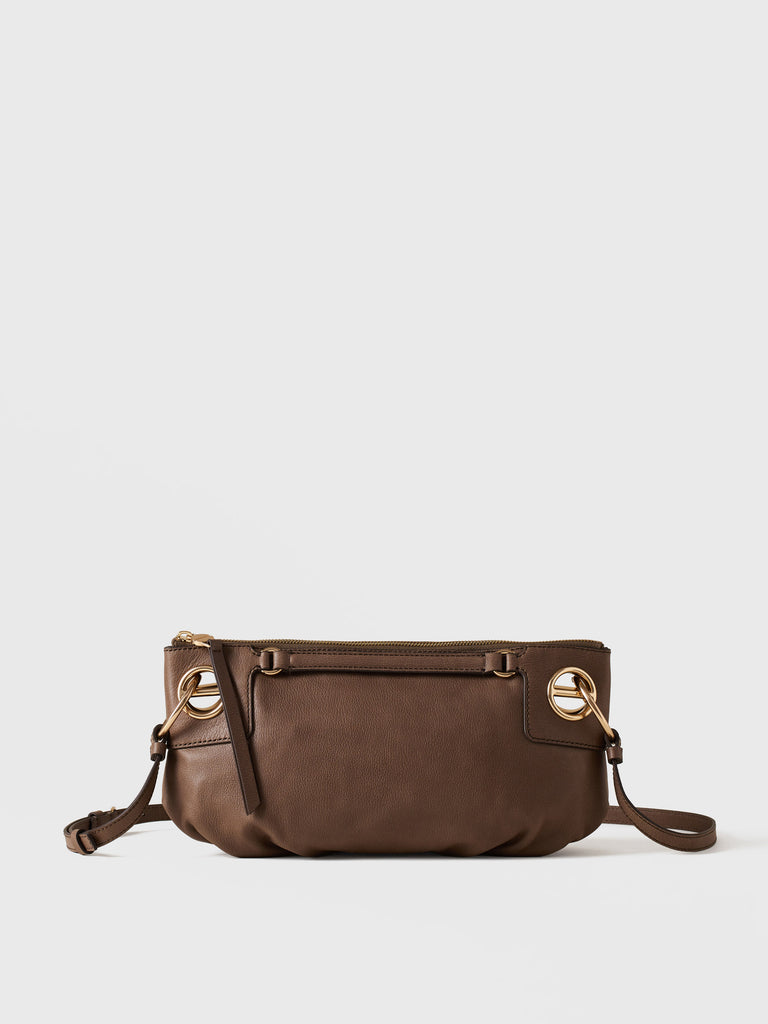 Leather Shoulder bag - LONDON SHOULDER BAG SMALL - Borbonese