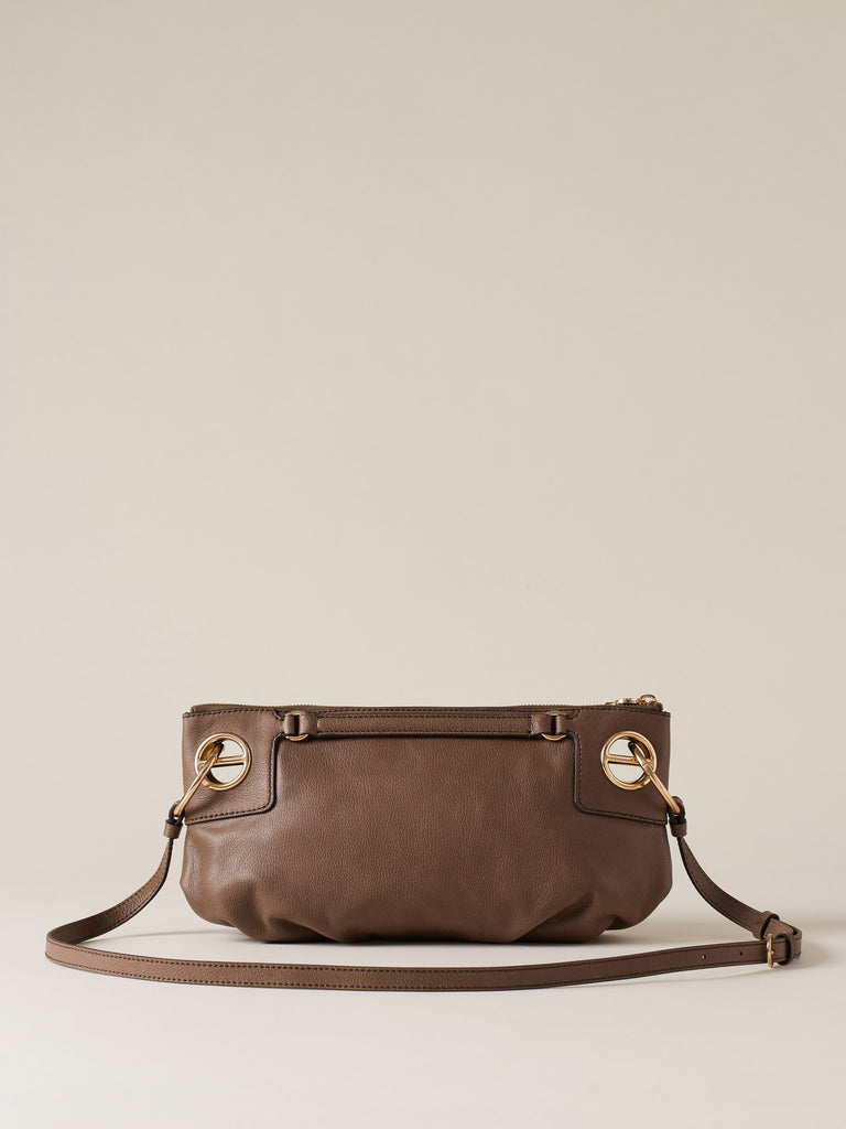 Leather Shoulder bag - LONDON SHOULDER BAG SMALL - Borbonese