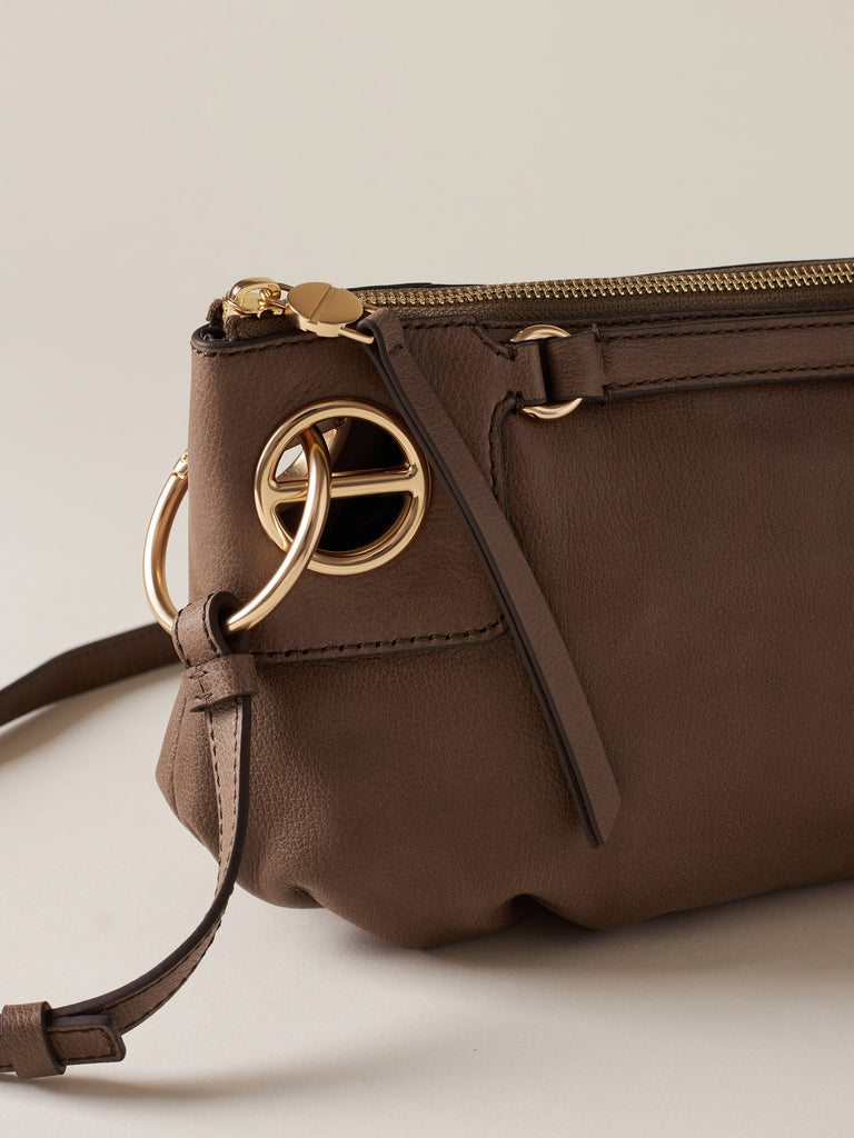 Leather Shoulder bag - LONDON SHOULDER BAG SMALL - Borbonese