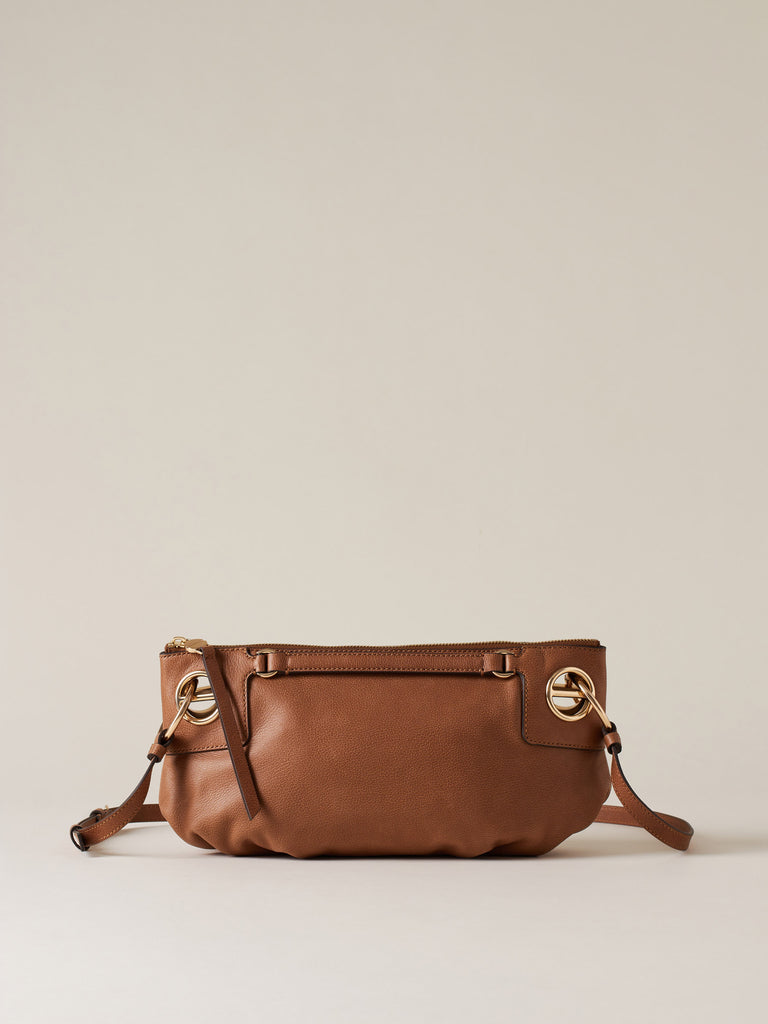 Leather Shoulder bag - LONDON SHOULDER BAG SMALL - Borbonese