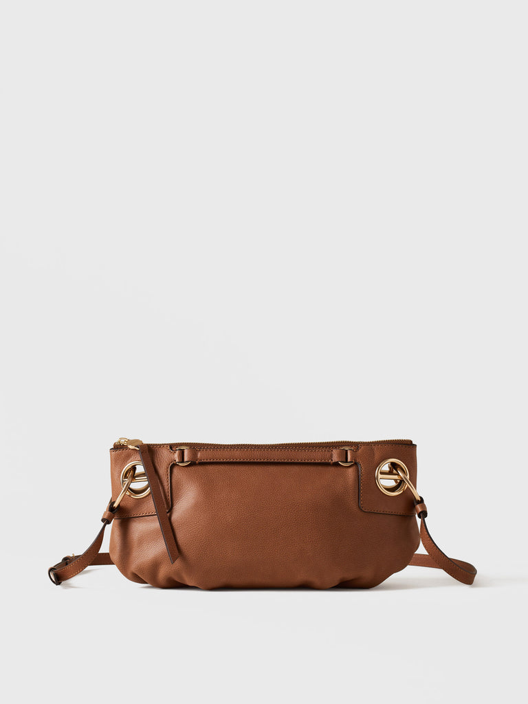 Leather Shoulder bag - LONDON SHOULDER BAG SMALL - Borbonese