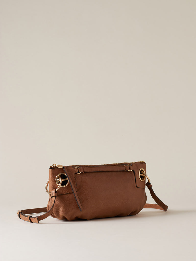 Leather Shoulder bag - LONDON SHOULDER BAG SMALL - Borbonese