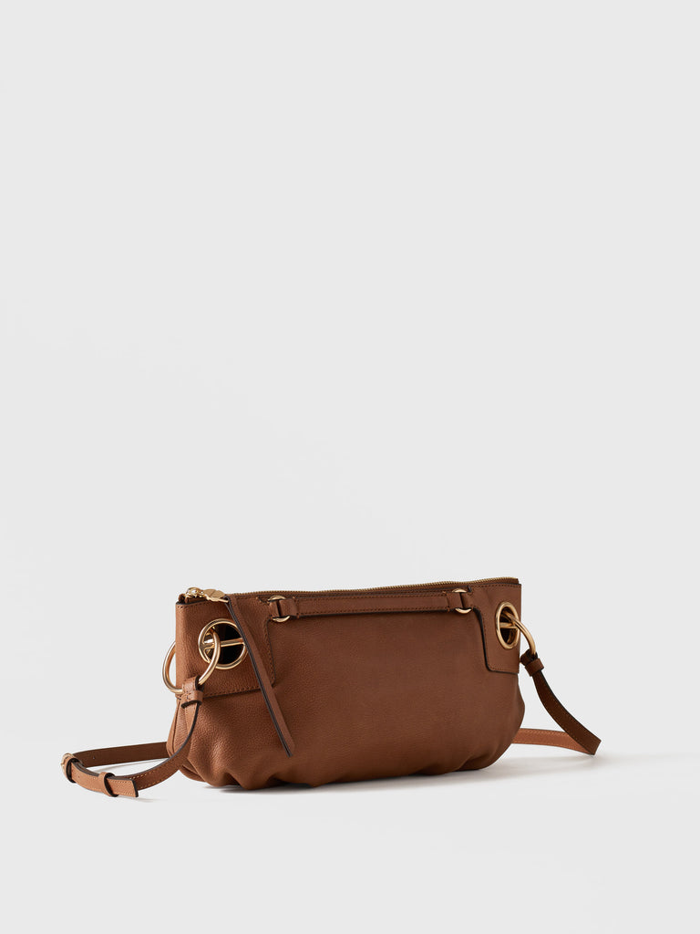 Leather Shoulder bag - LONDON SHOULDER BAG SMALL - Borbonese