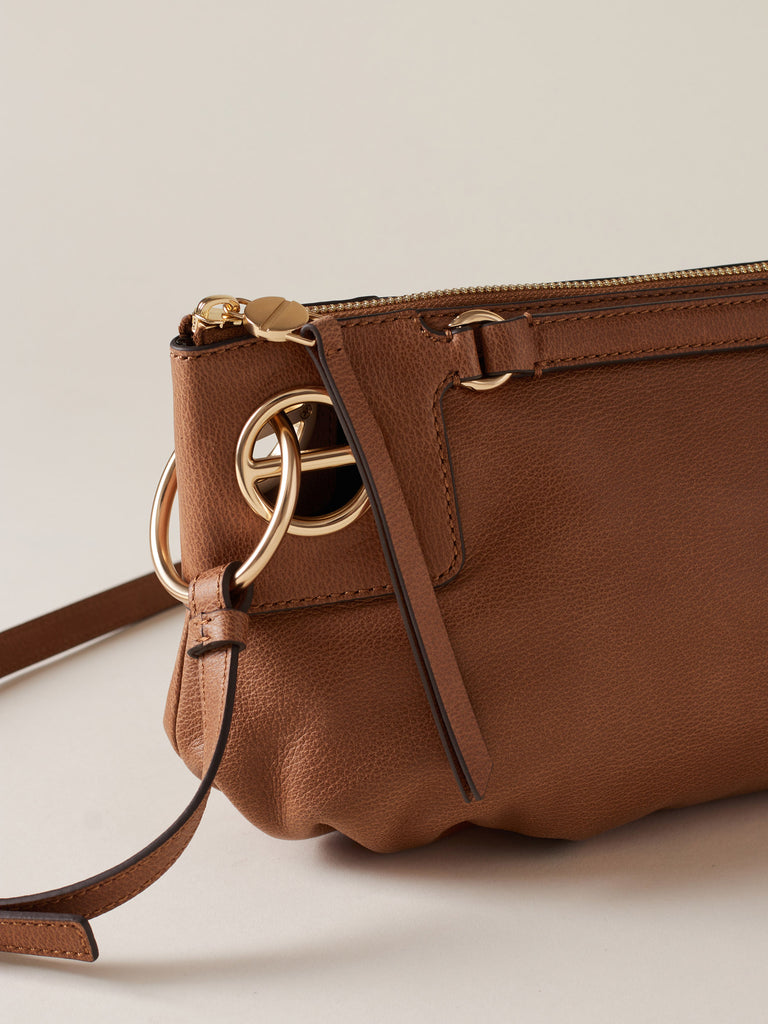 Leather Shoulder bag - LONDON SHOULDER BAG SMALL - Borbonese