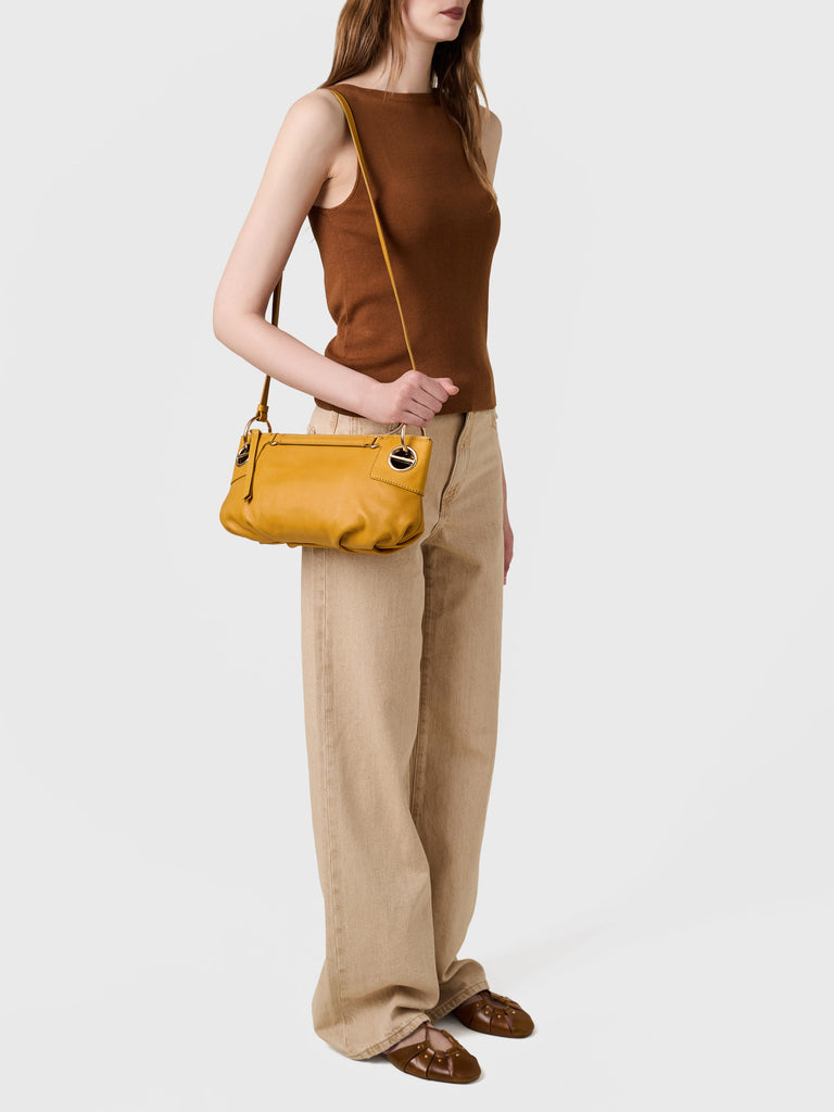 Borsa a tracolla di Pelle - LONDON TRACOLLA SMALL - Borbonese