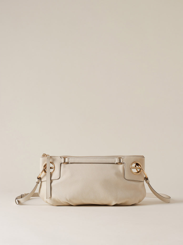 Leather Shoulder bag - LONDON SHOULDER BAG SMALL - Borbonese