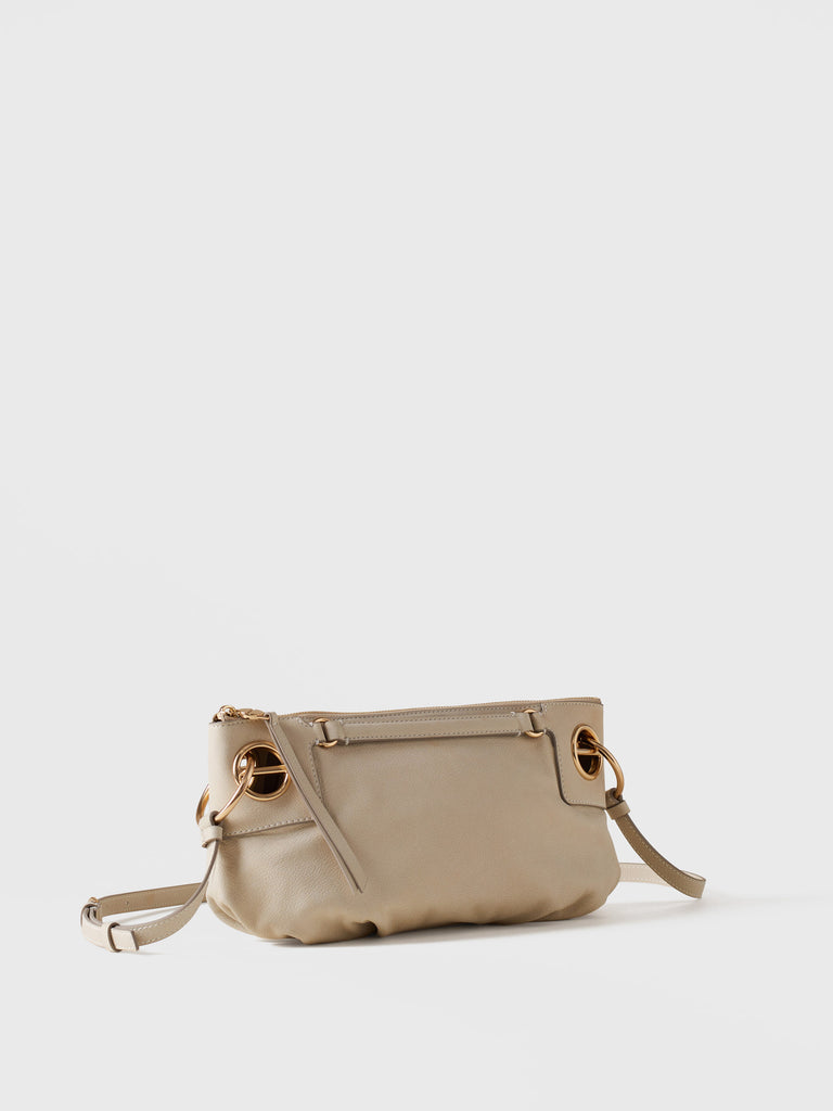 Leather Shoulder bag - LONDON SHOULDER BAG SMALL - Borbonese