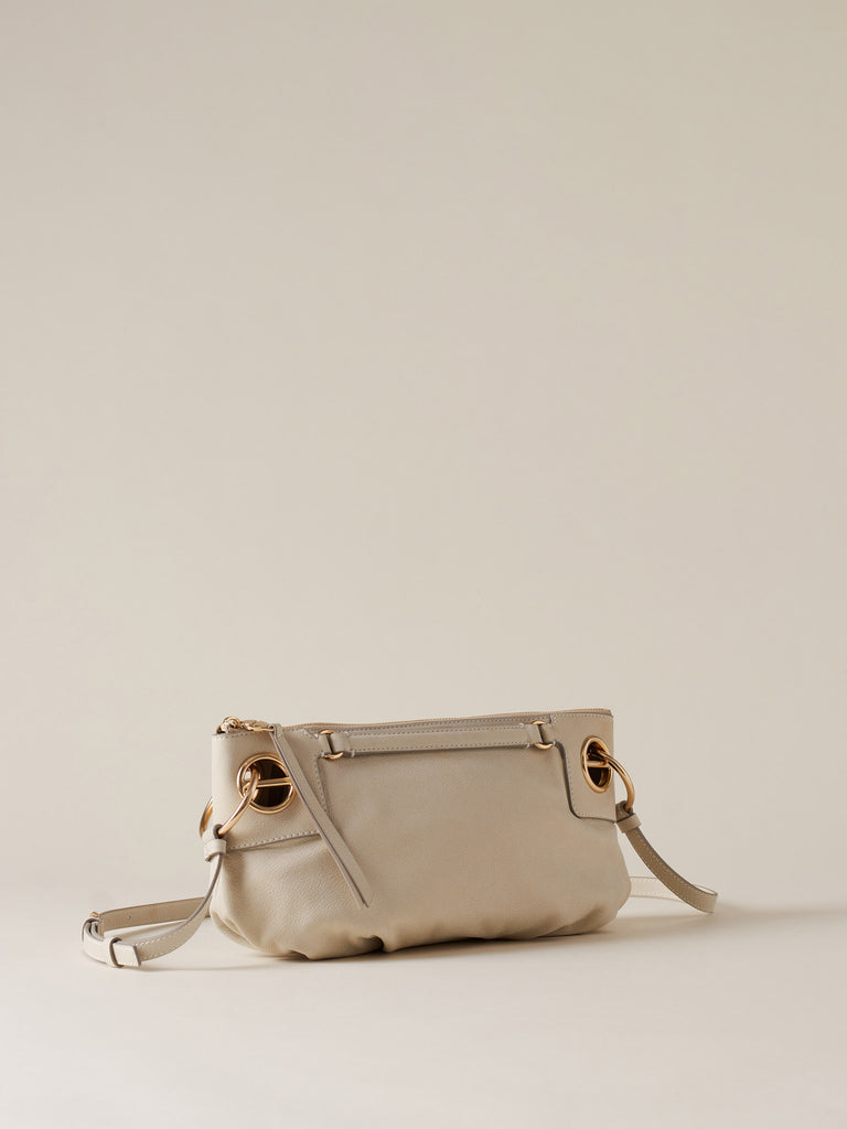 Leather Shoulder bag - LONDON SHOULDER BAG SMALL - Borbonese