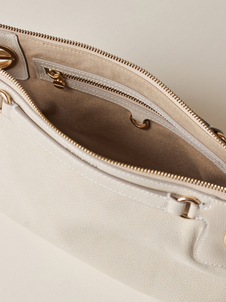 Leather Shoulder bag - LONDON SHOULDER BAG SMALL - Borbonese