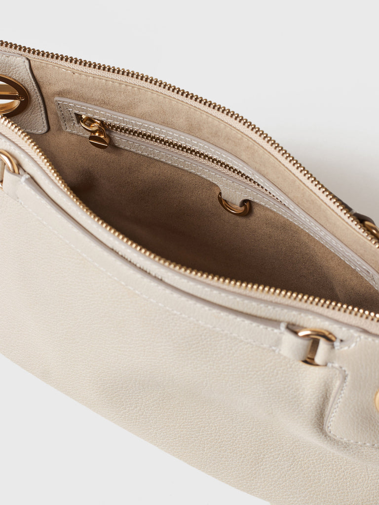 Leather Shoulder bag - LONDON SHOULDER BAG SMALL - Borbonese