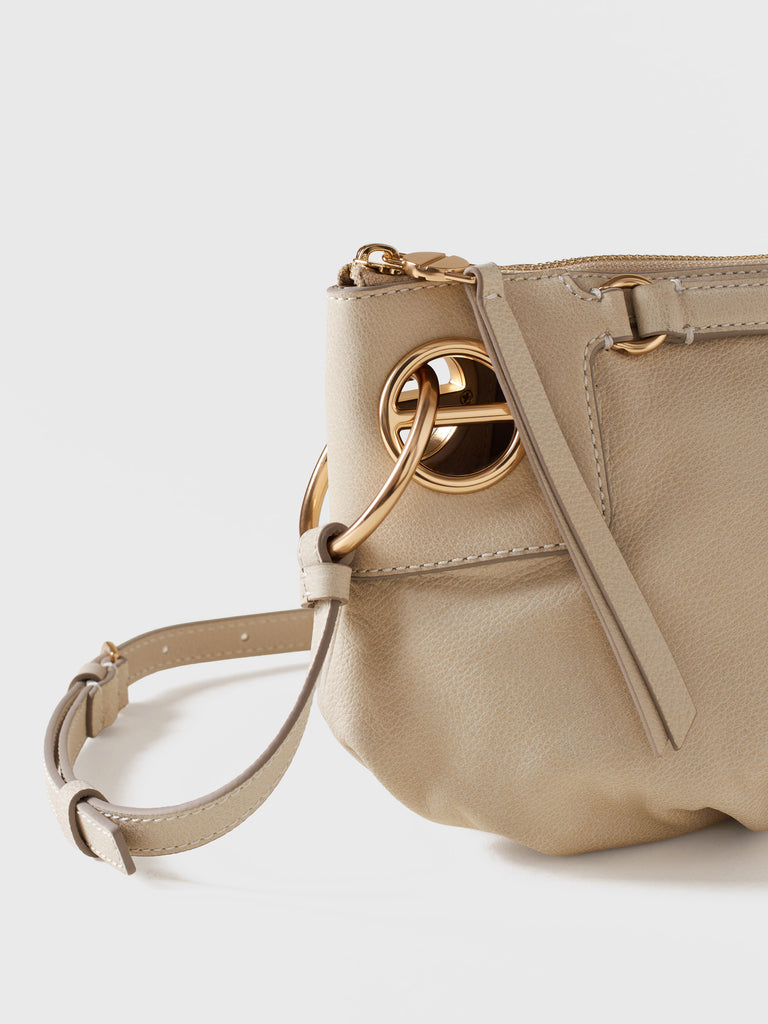 Leather Shoulder bag - LONDON SHOULDER BAG SMALL - Borbonese