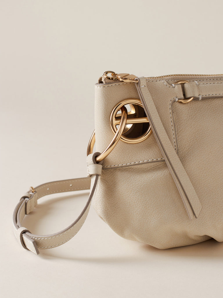 Leather Shoulder bag - LONDON SHOULDER BAG SMALL - Borbonese