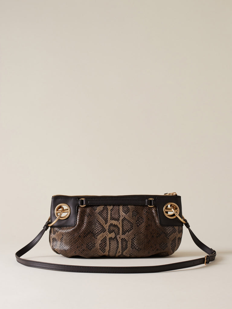 Leather Shoulder bag - LONDON SHOULDER BAG SMALL - Borbonese