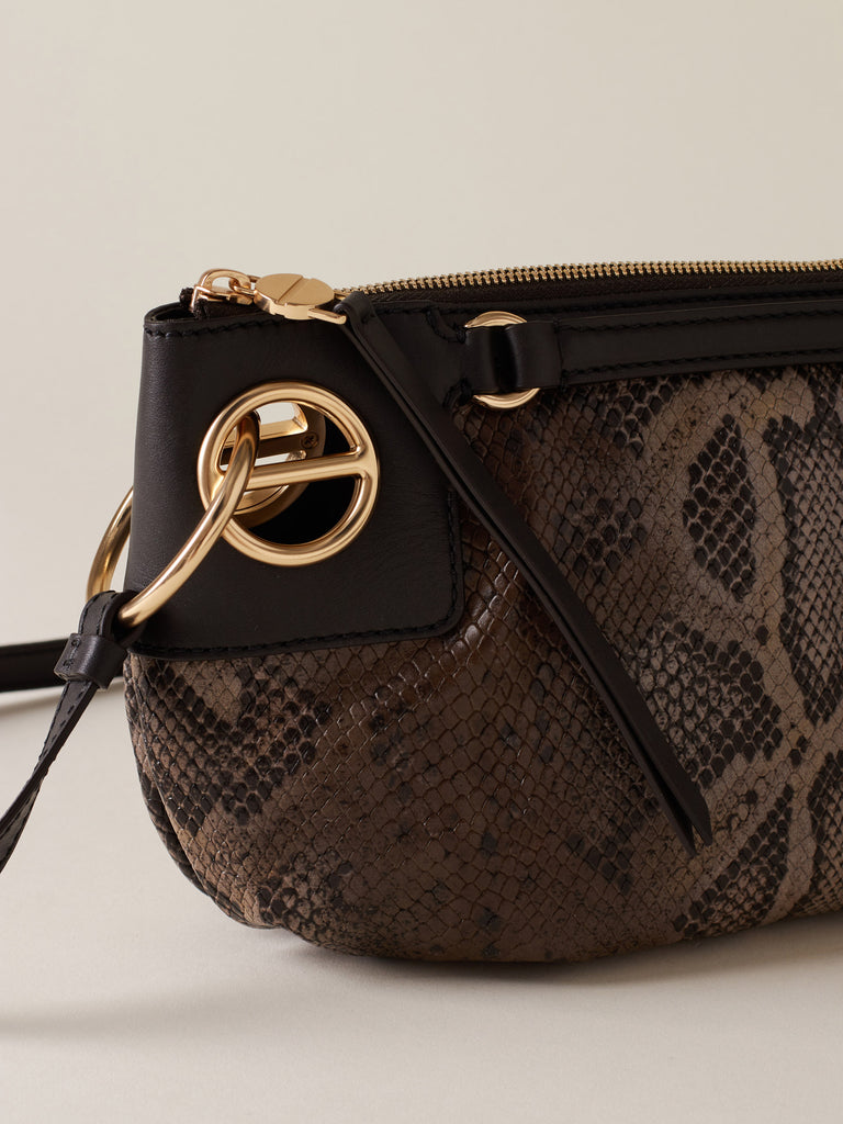 Leather Shoulder bag - LONDON SHOULDER BAG SMALL - Borbonese