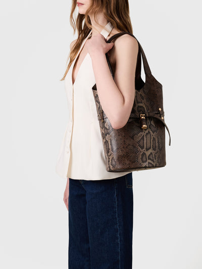 PREMIERE BUCKET BAG SMALL - Bags - Borbonese