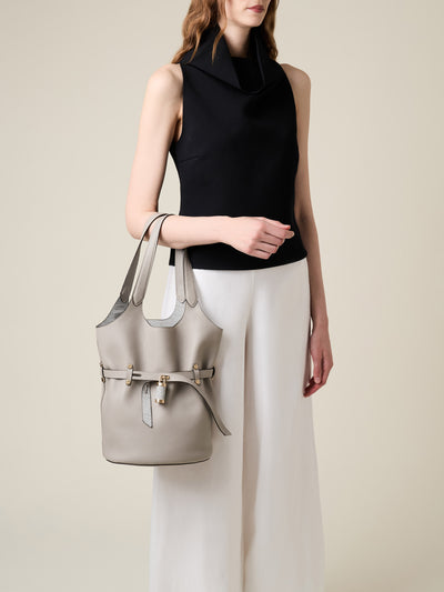 PREMIERE BUCKET BAG SMALL - Shoulder Bags - Borbonese