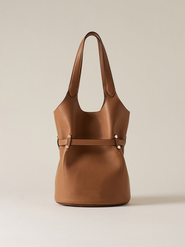 Borsa a spalla in Pelle - PREMIERE SECCHIELLO SMALL - Borbonese