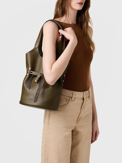 PREMIERE BUCKET BAG SMALL - Bags - Borbonese