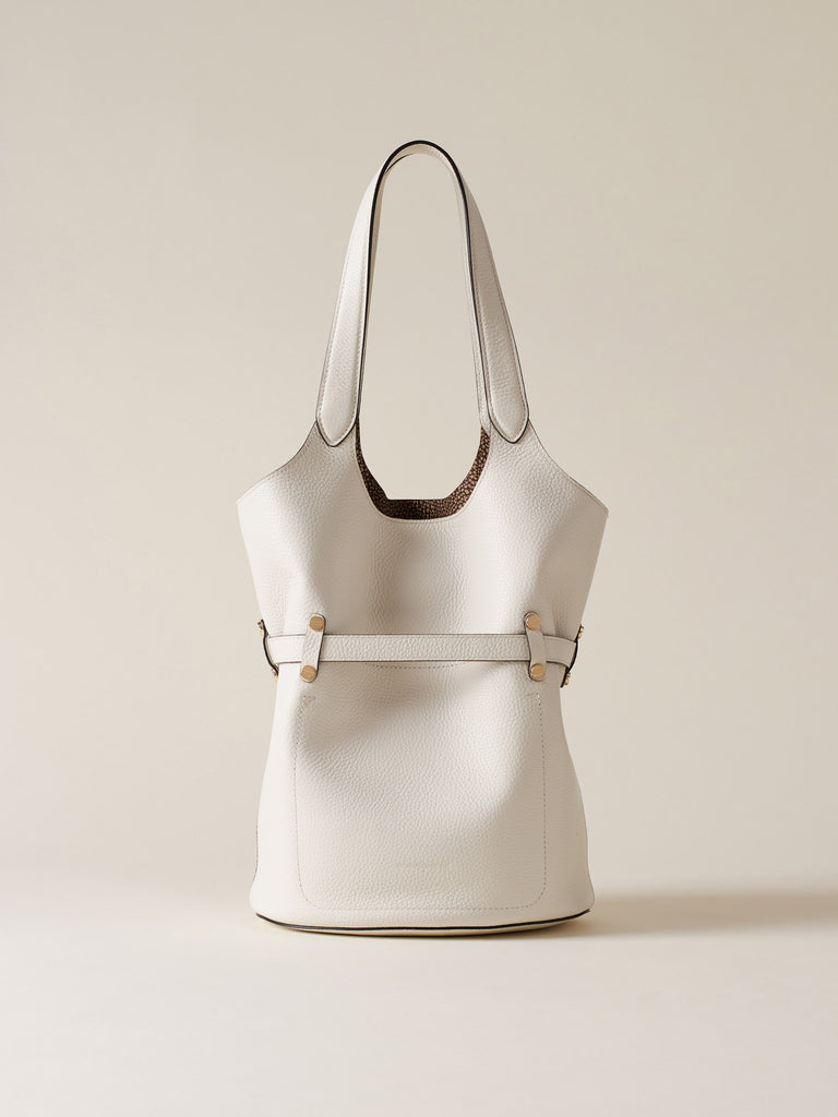 Borsa a spalla in Pelle - PREMIERE SECCHIELLO SMALL - Borbonese