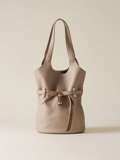PREMIERE BUCKET BAG SMALL - Shoulder Bags - Borbonese