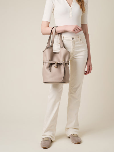 PREMIERE BUCKET BAG SMALL - Shoulder Bags - Borbonese