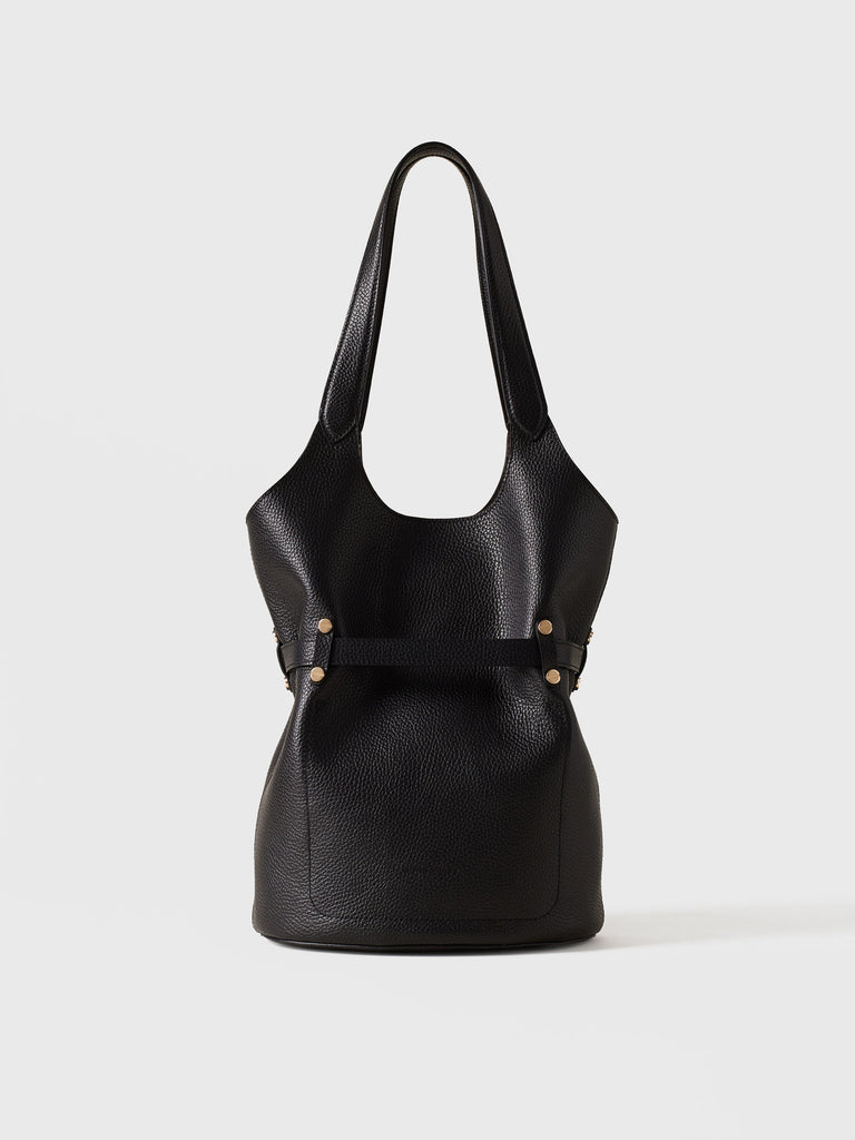 Borsa a spalla in pelle - PREMIERE SECCHIELLO SMALL - Borbonese