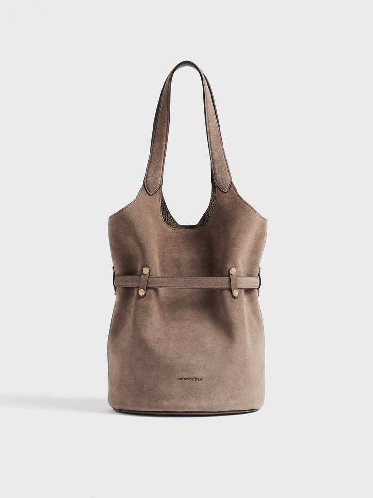 Borsa a spalla in pelle - PREMIERE SECCHIELLO SMALL - Borbonese
