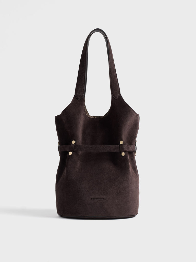 Borsa a spalla in pelle - PREMIERE SECCHIELLO SMALL - Borbonese