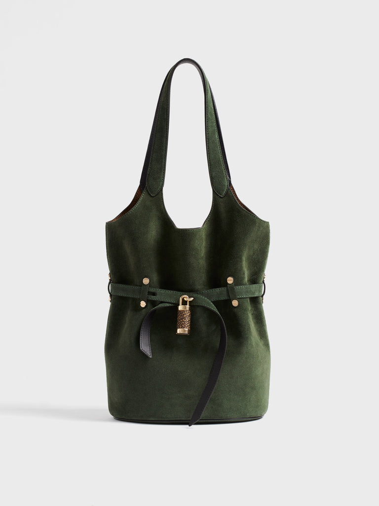 Borsa a spalla in pelle - PREMIERE SECCHIELLO SMALL - Borbonese