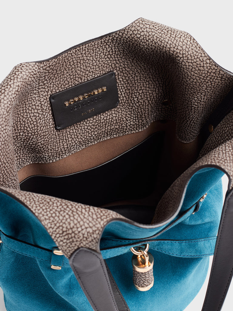 Borsa a spalla in pelle - PREMIERE SECCHIELLO SMALL - Borbonese