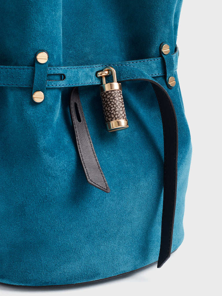 Borsa a spalla in pelle - PREMIERE SECCHIELLO SMALL - Borbonese