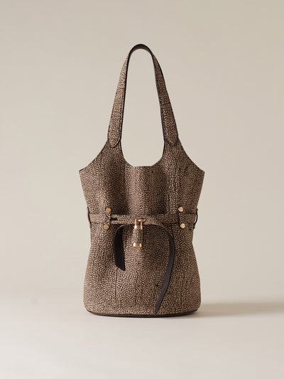 PREMIERE BUCKET BAG SMALL - Shoulder Bags - Borbonese