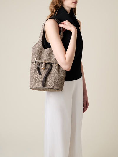 PREMIERE BUCKET BAG SMALL - Shoulder Bags - Borbonese