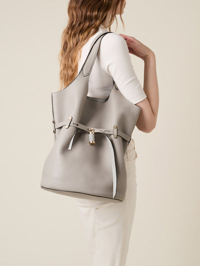 PREMIERE BUCKET BAG LARGE - Shoulder Bags - Borbonese