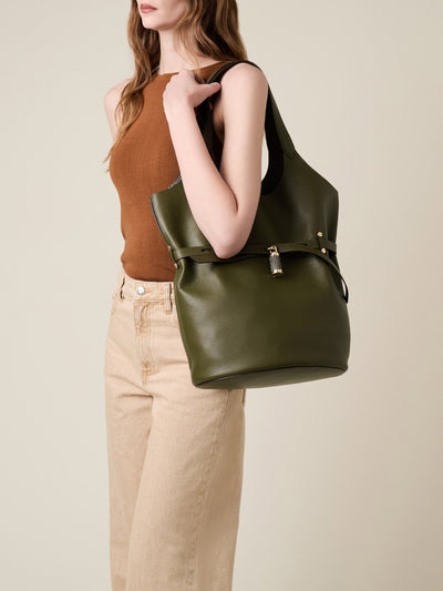 PREMIERE BUCKET BAG LARGE - Shoulder Bags - Borbonese
