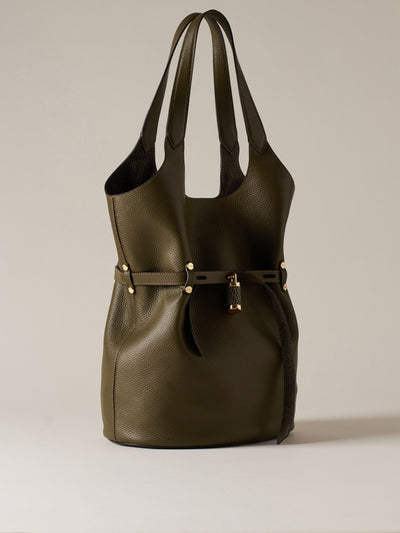 PREMIERE BUCKET BAG LARGE - Shoulder Bags - Borbonese