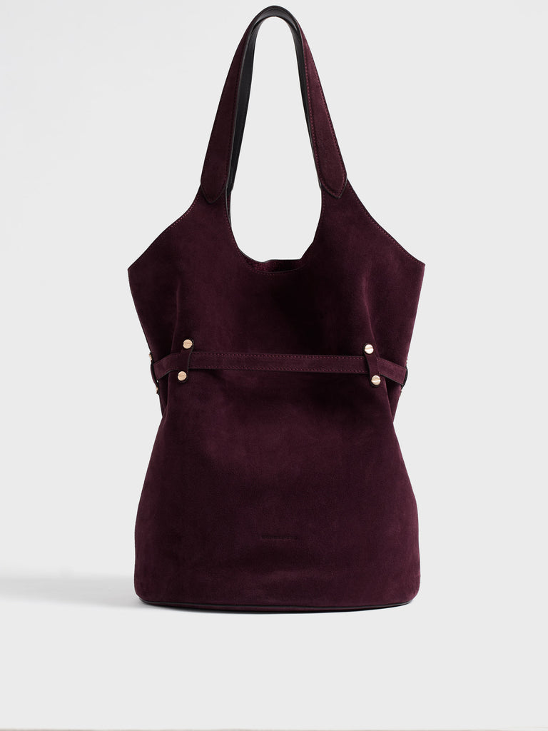 Borsa a spalla in pelle - PREMIERE SECCHIELLO LARGE - Borbonese