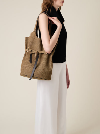 PREMIERE BUCKET BAG LARGE - Shoulder Bags - Borbonese