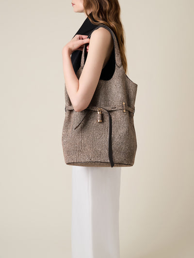 PREMIERE BUCKET BAG LARGE - Shoulder Bags - Borbonese