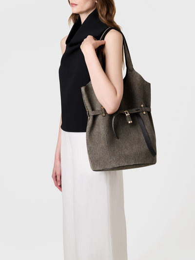 PREMIERE BUCKET BAG LARGE - Bags - Borbonese