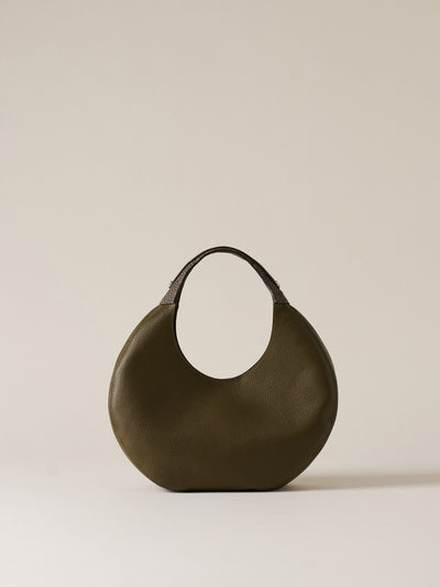 FULL MOON HOBO BAG MEDIUM - FULL MOON - Borbonese