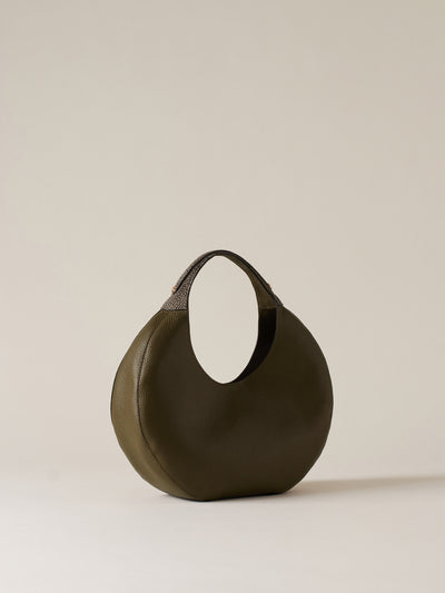 FULL MOON HOBO BAG MEDIUM - FULL MOON - Borbonese