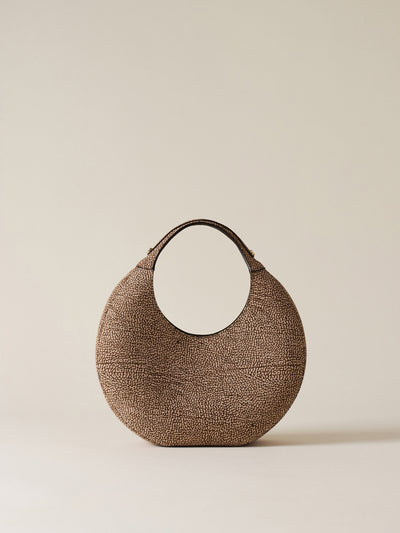 FULL MOON HOBO MEIDUM BAG - FULL MOON - Borbonese