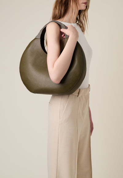 FULL MOON HOBO BAG LARGE - Shoulder Bags - Borbonese