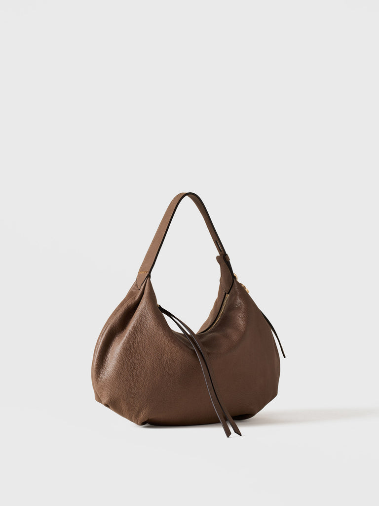 Borsa a mano in Pelle - PRIVE BORSA HOBO SMALL - Borbonese