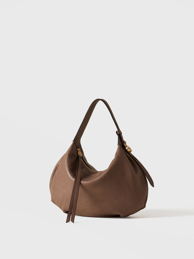 Borsa a mano in Pelle - PRIVE BORSA HOBO SMALL - Borbonese