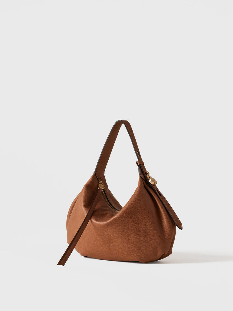 Borsa a mano in Pelle - PRIVE BORSA HOBO SMALL - Borbonese